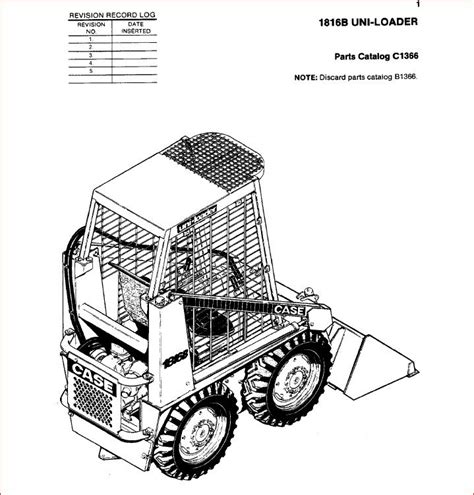 case 1816 skid steer manual free download|case 1816b parts diagram.